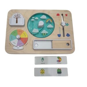 Lovevery Plan Ahead Wooden Weather Board Montessori